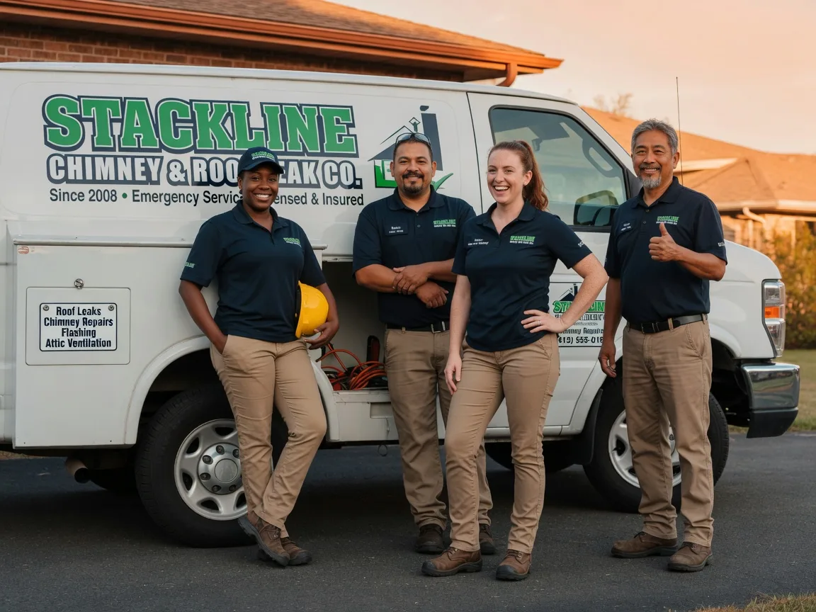 Chimney flashing repair company in Conesville, IA